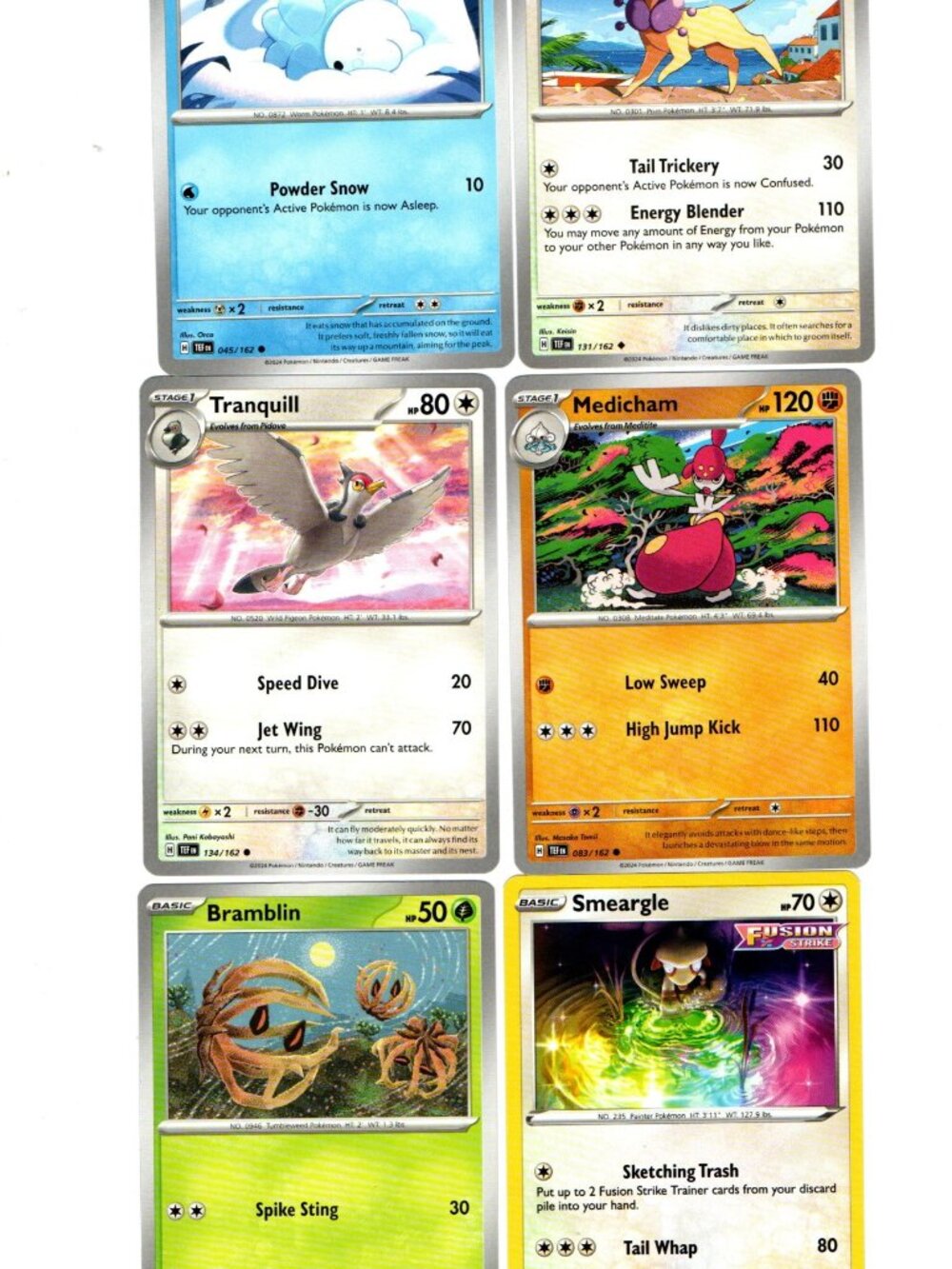 Lot of 10 Pokemon Cards... Near Mint... Unplayed